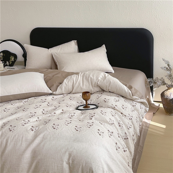 91家纺网 家纺一手货源 找家纺 （总）琪格格纺织 2026新款棉麻特种刺绣高奢四件套