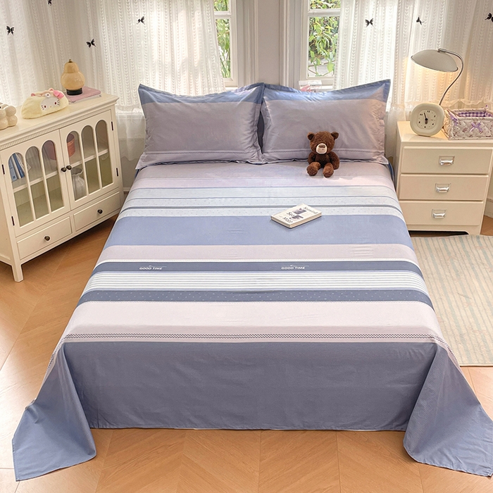 91家纺网 家纺一手货源 找家纺 （总）世爵 2026新款全棉纯棉印花小清新单床单单品系列