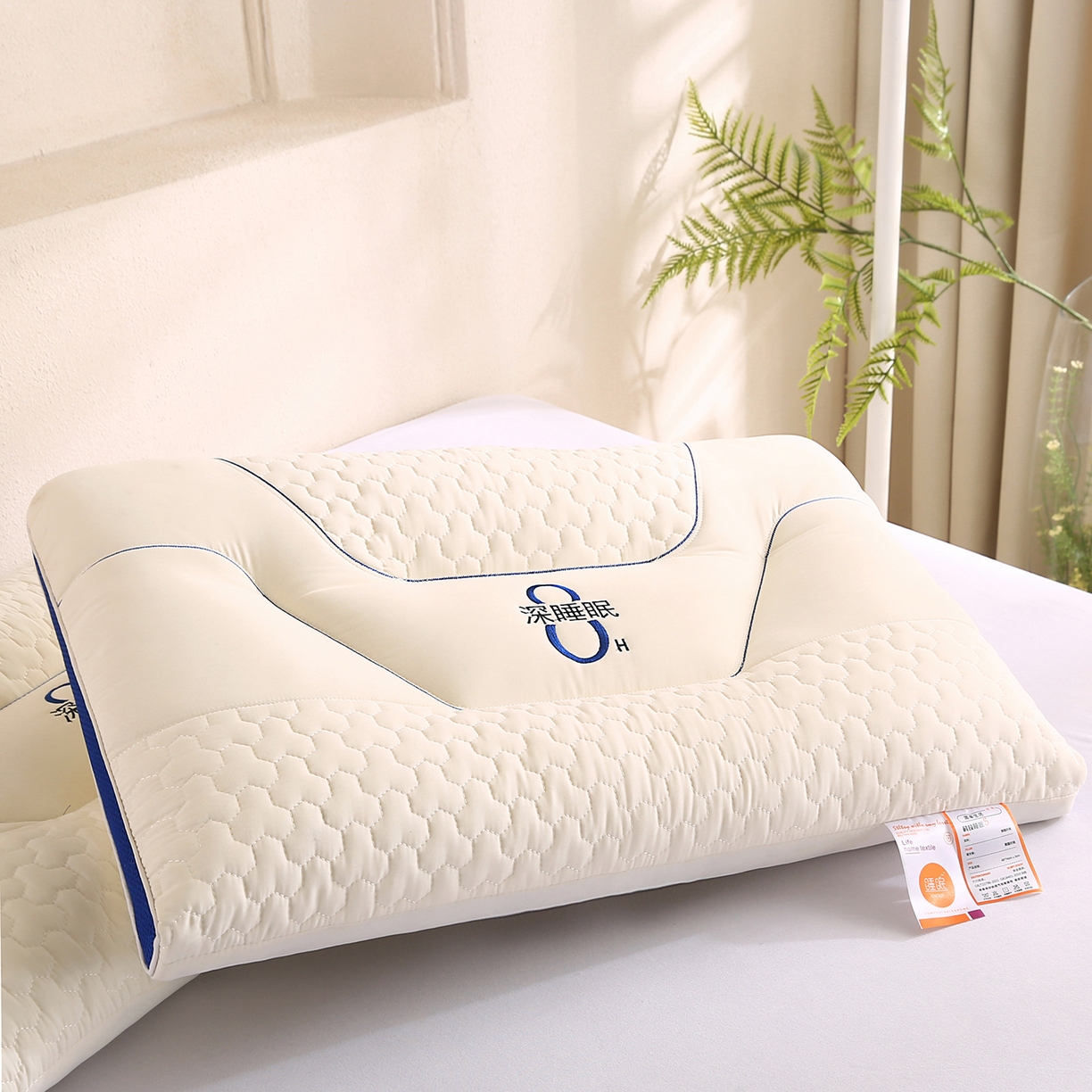 91家纺网 家纺一手货源 找家纺 （总）橘夏家纺 2026新款8小时深睡眠spa护颈枕枕头枕芯