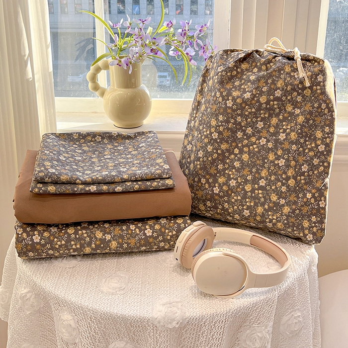 91家纺网 家纺一手货源 找家纺 （总）梦纤绒 2026新款古法水洗仿棉云感纱四件套