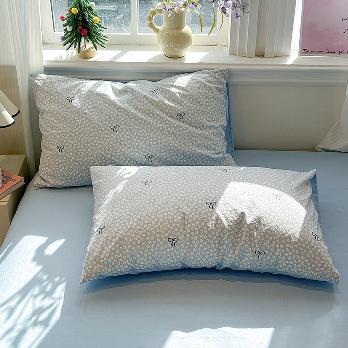 91家纺网 家纺一手货源 找家纺 梦纤绒 2026新款古法水洗仿棉云感纱四件套 赫莲娜