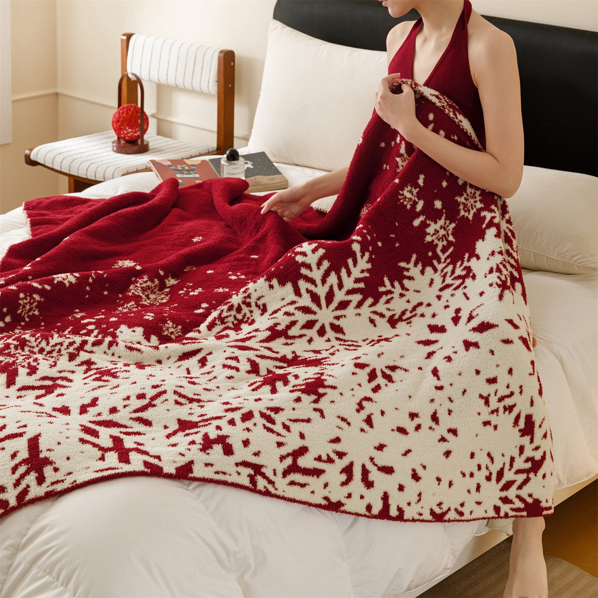 91家纺网 家纺一手货源 找家纺 瑞米家居 2026新款多功能半边绒盖毯毛毯毯子 暖fufu