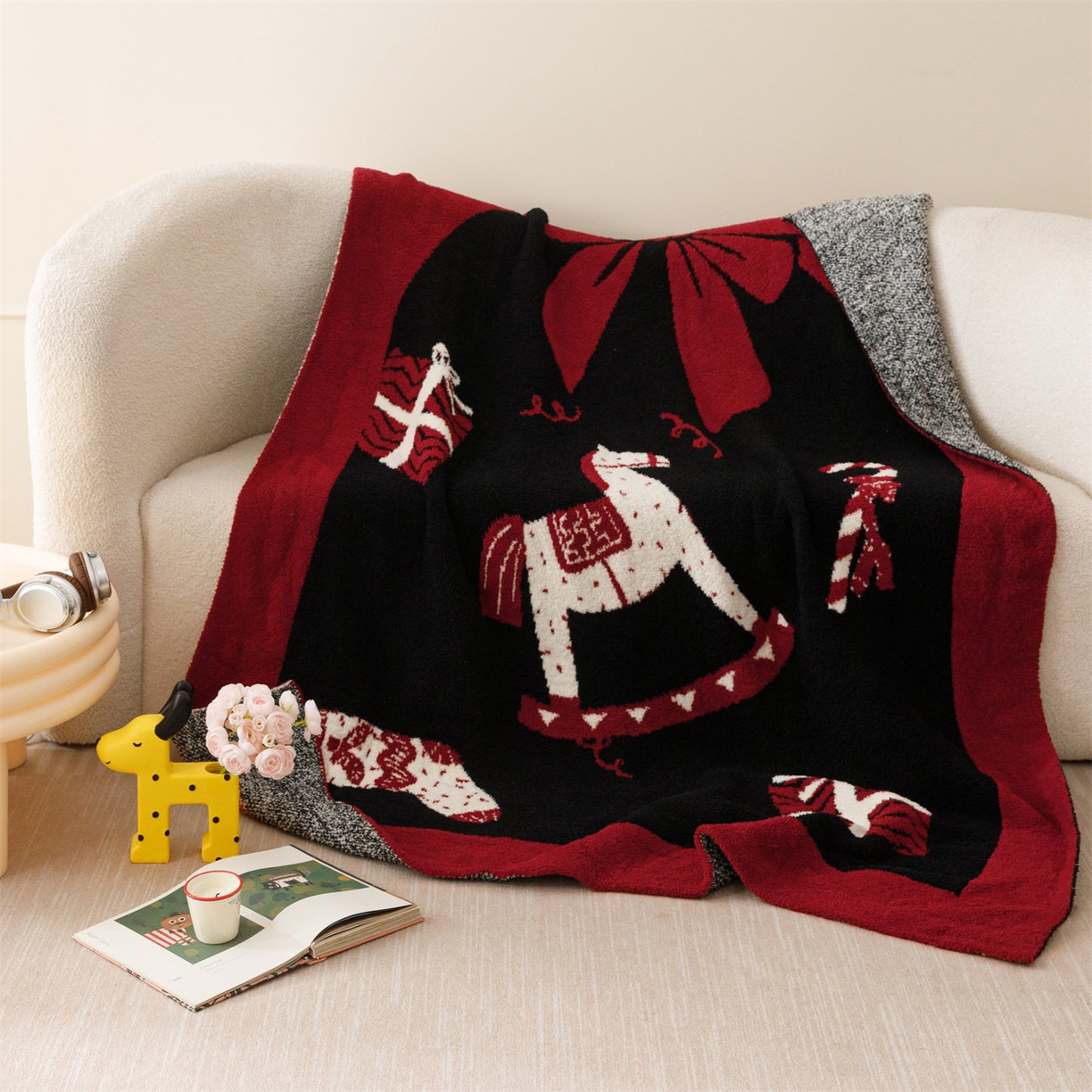 瑞米家居 2026新款多功能半边绒盖毯毛毯毯子 惊喜