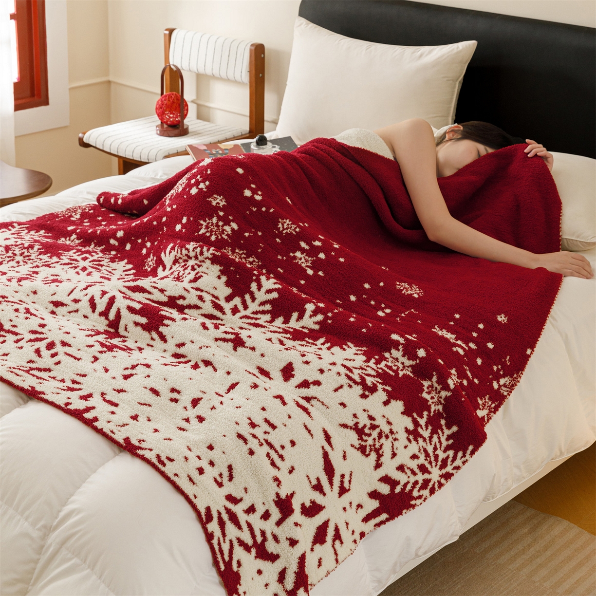 91家纺网 家纺一手货源 找家纺 瑞米家居 2026新款多功能半边绒盖毯毛毯毯子 暖fufu