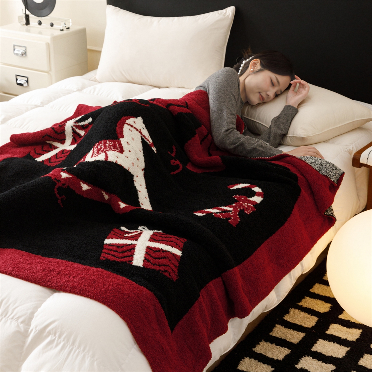 91家纺网 家纺一手货源 找家纺 瑞米家居 2026新款多功能半边绒盖毯毛毯毯子 惊喜