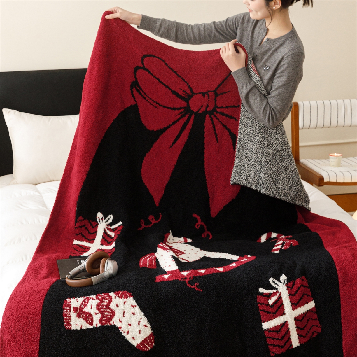 91家纺网 家纺一手货源 找家纺 瑞米家居 2026新款多功能半边绒盖毯毛毯毯子 惊喜