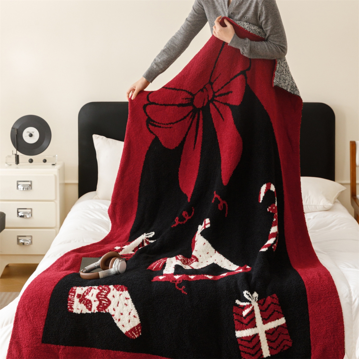 91家纺网 家纺一手货源 找家纺 瑞米家居 2026新款多功能半边绒盖毯毛毯毯子 惊喜