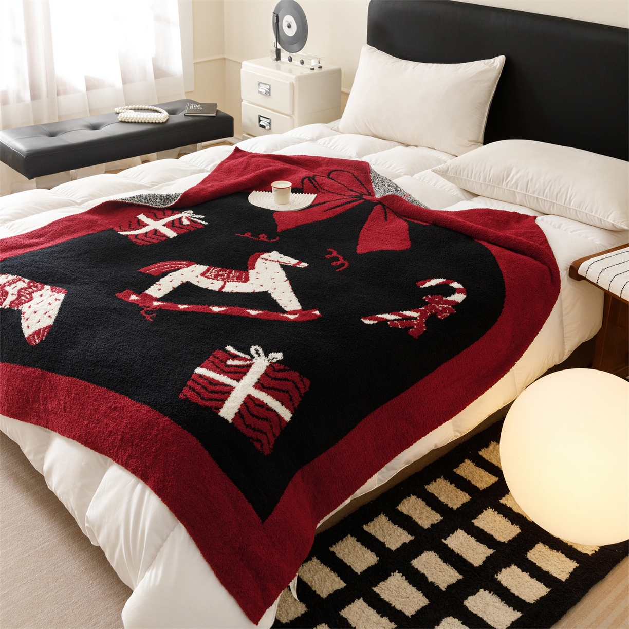 91家纺网 家纺一手货源 找家纺 瑞米家居 2026新款多功能半边绒盖毯毛毯毯子 惊喜