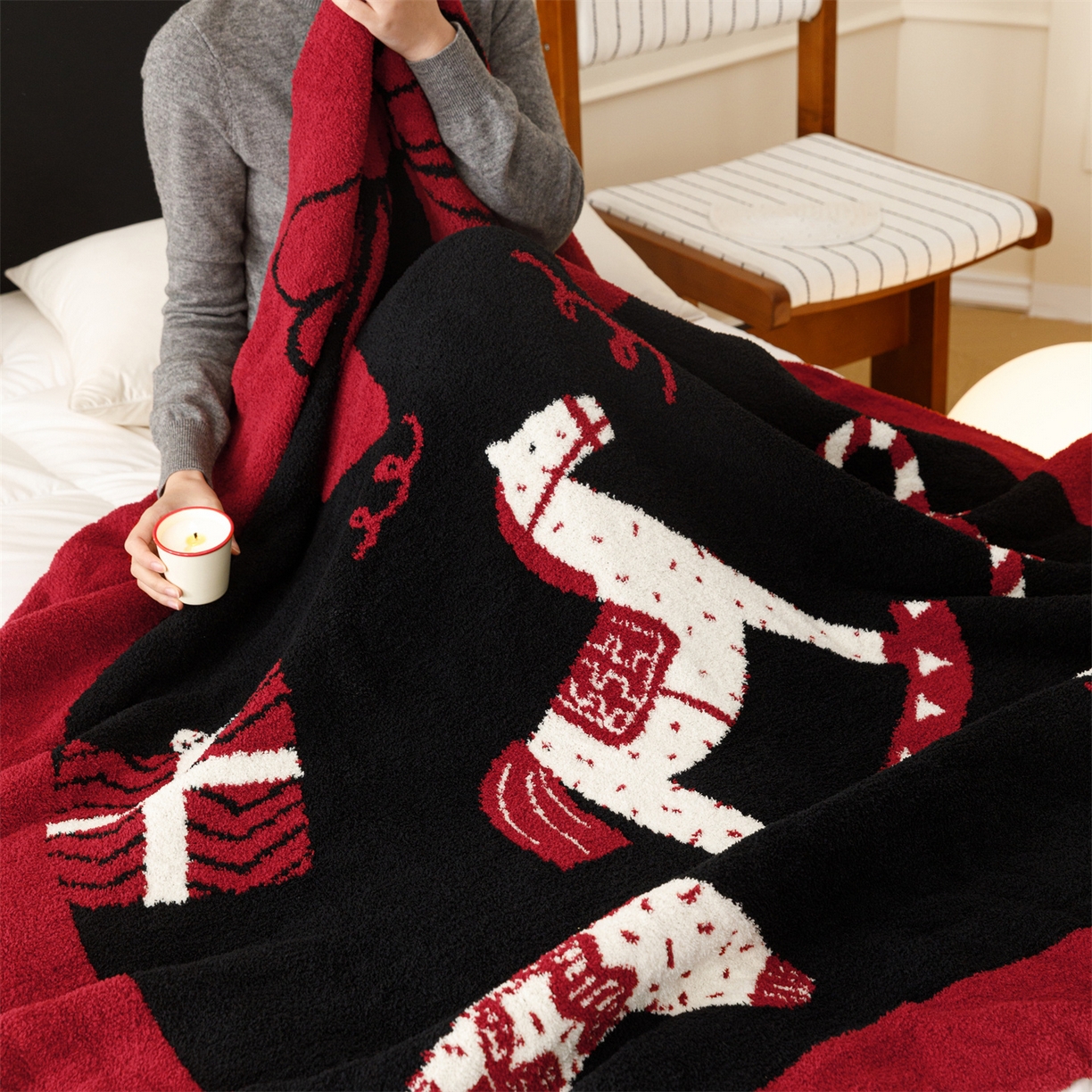 91家纺网 家纺一手货源 找家纺 瑞米家居 2026新款多功能半边绒盖毯毛毯毯子 惊喜