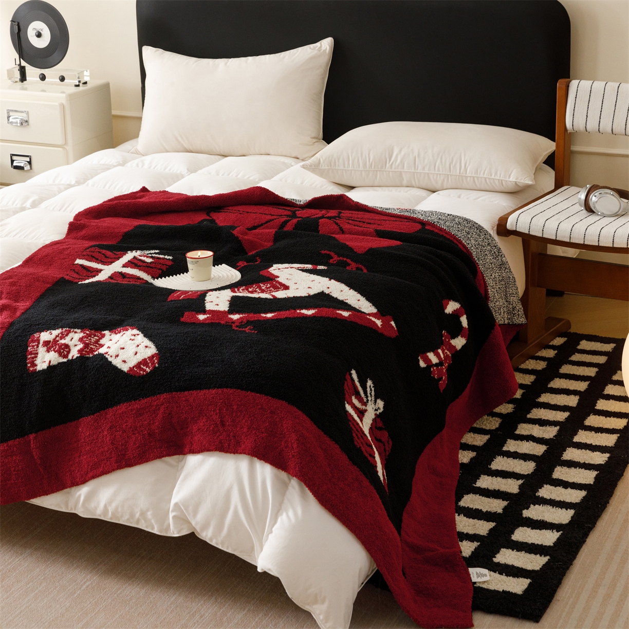 91家纺网 家纺一手货源 找家纺 瑞米家居 2026新款多功能半边绒盖毯毛毯毯子 惊喜