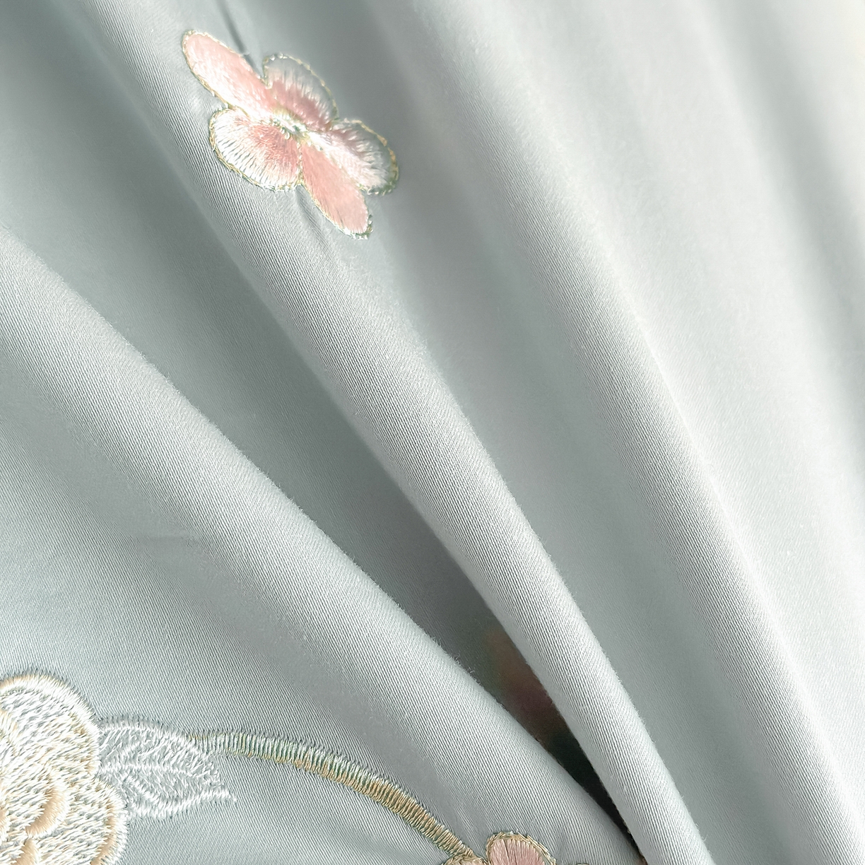 91家纺网 家纺一手货源 找家纺 置顶家纺 2026新款全棉刺绣系列四件套-布偶猫 布偶猫-繁星蓝