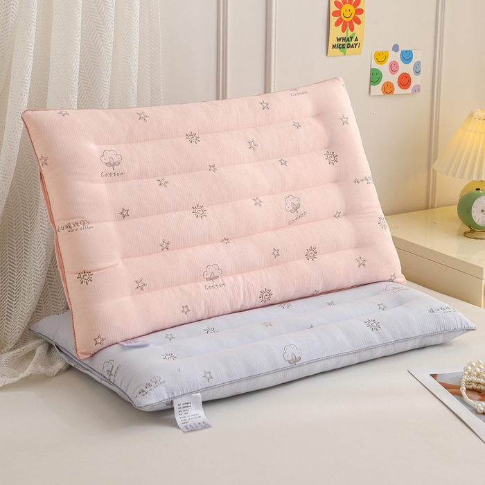 仁宇枕业 2026新款太阳花暖心暖棉定型低枕枕头枕芯 组合图仅供展示不可下单