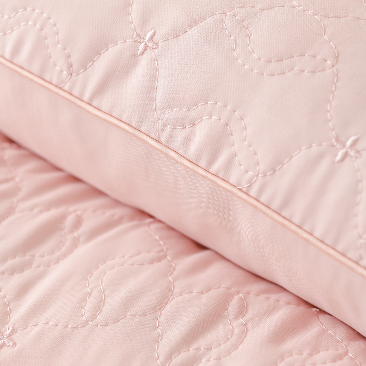 91家纺网 家纺一手货源 找家纺 仁宇枕业 2026新款磨毛大豆蚕丝低枕枕头枕芯 磨毛大豆蚕丝枕-粉色