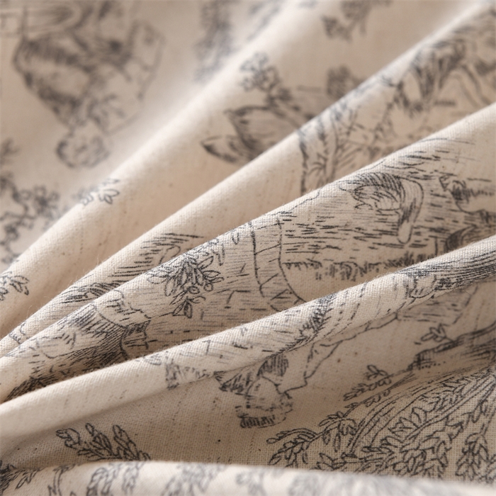 91家纺网 家纺一手货源 找家纺 仁宇枕业 2026新款棉麻古朴宫廷系列荞麦枕枕头枕芯 棉麻款宫廷系列荞麦枕-青花瓷黑