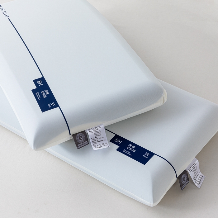 91家纺网 家纺一手货源 找家纺 富旺家纺 2026新款零压力记忆枕亚朵同款酒店记忆棉枕芯深睡眠云朵一芯二芯三芯记忆棉枕头 双芯Pro（切割）