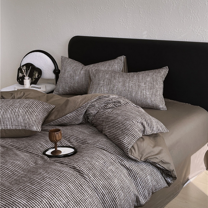 91家纺网 家纺一手货源 找家纺 琪格格纺织 2026新款60s纯棉加厚三层纱系列四件套 三层纱 莫克