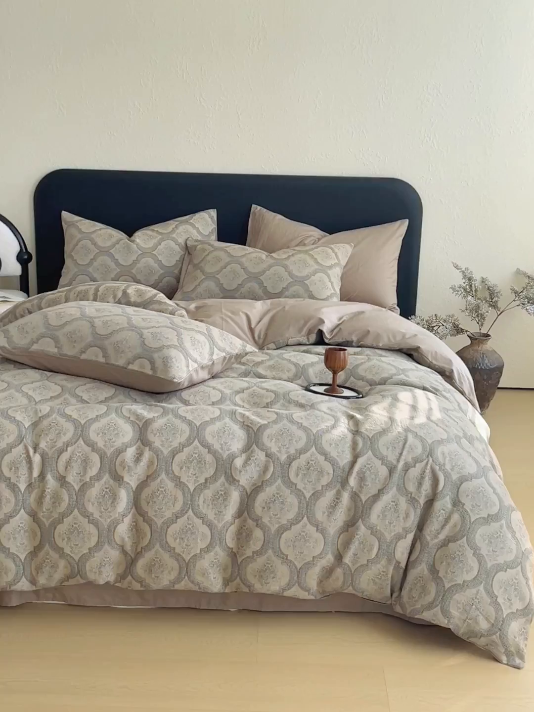 91家纺网 家纺一手货源 找家纺 琪格格纺织 2026新款60s纯棉加厚三层纱系列四件套 三层纱 至尊