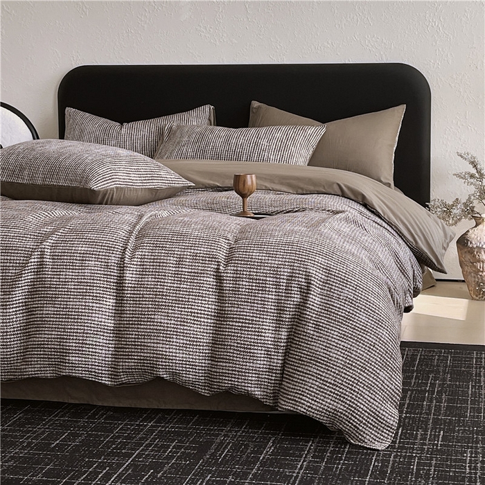 91家纺网 家纺一手货源 找家纺 （总）琪格格纺织 2026新款60s纯棉加厚三层纱系列四件套