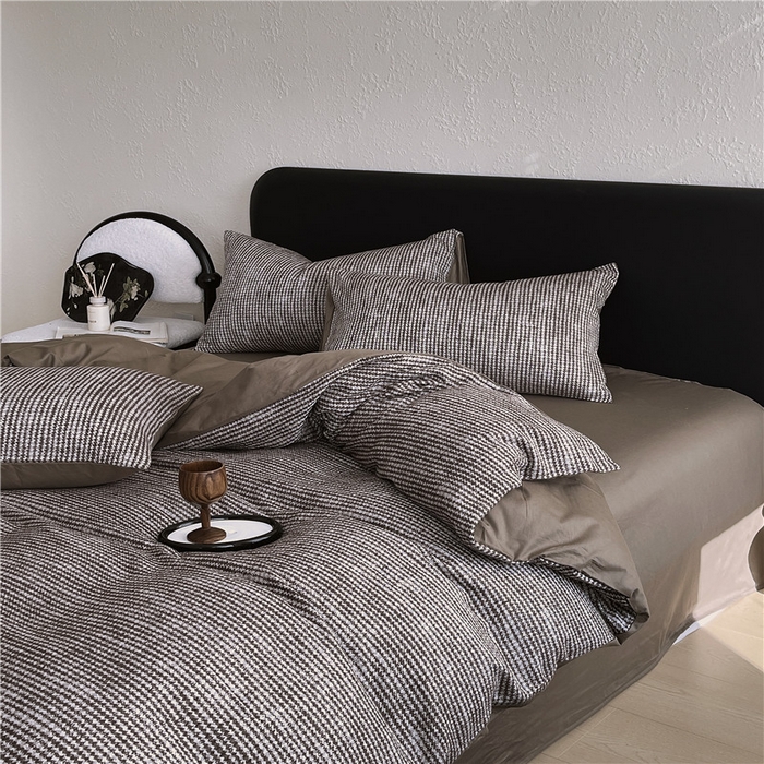 91家纺网 家纺一手货源 找家纺 （总）琪格格纺织 2026新款60s纯棉加厚三层纱系列四件套