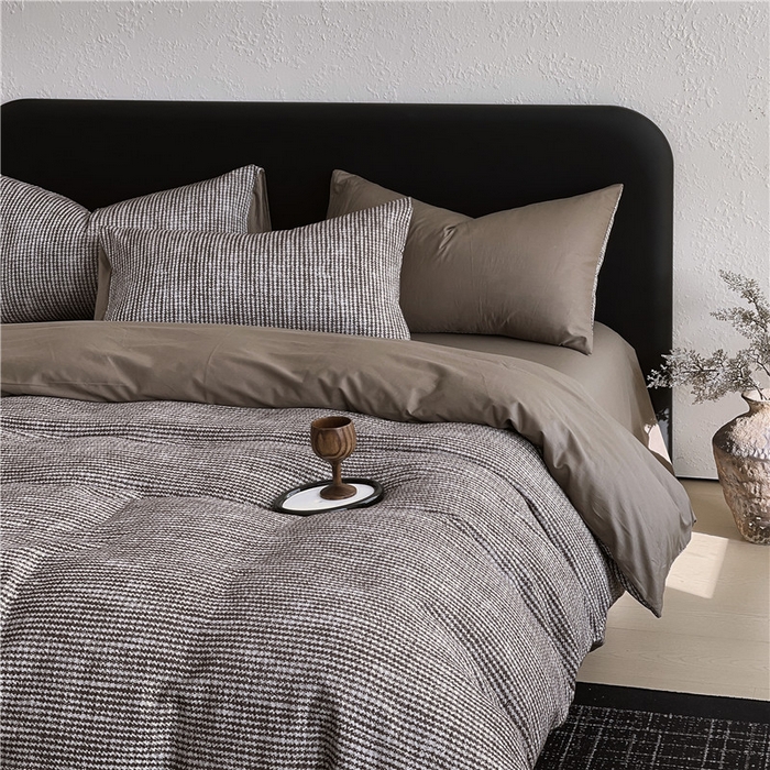 91家纺网 家纺一手货源 找家纺 （总）琪格格纺织 2026新款60s纯棉加厚三层纱系列四件套