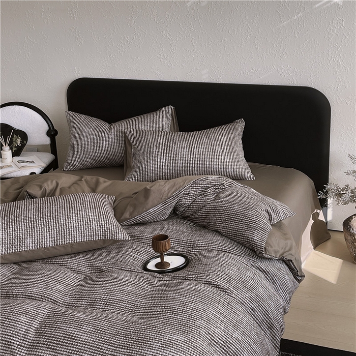 91家纺网 家纺一手货源 找家纺 （总）琪格格纺织 2026新款60s纯棉加厚三层纱系列四件套