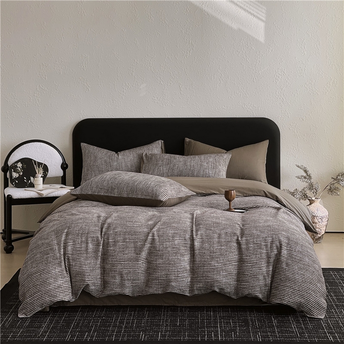 91家纺网 家纺一手货源 找家纺 （总）琪格格纺织 2026新款60s纯棉加厚三层纱系列四件套