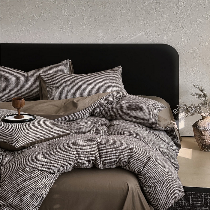 91家纺网 家纺一手货源 找家纺 （总）琪格格纺织 2026新款60s纯棉加厚三层纱系列四件套