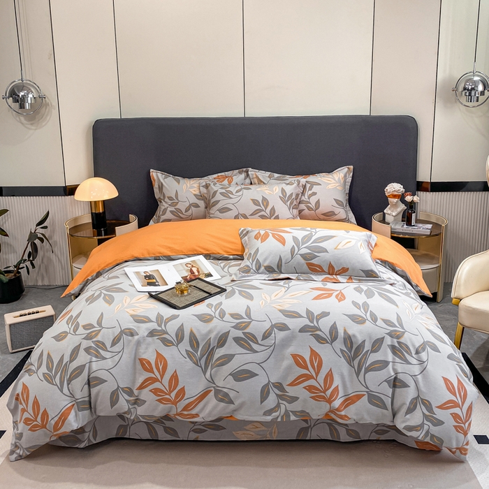 91家纺网 家纺一手货源 找家纺 （总）凌鼎 2025新款100%全棉磨毛四件套数码印花加厚纯棉磨毛四件套