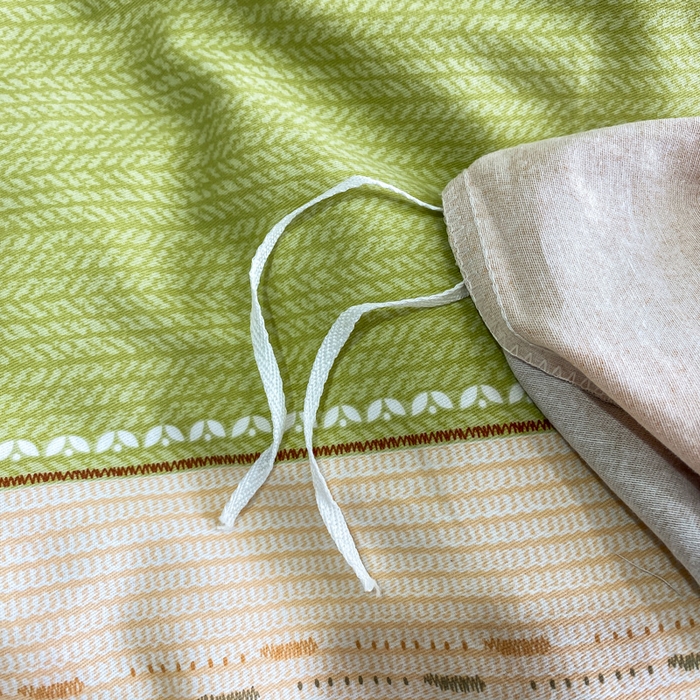 91家纺网 家纺一手货源 找家纺 凌鼎 2025新款100%全棉磨毛四件套数码印花加厚纯棉磨毛四件套 卡诺奇桔