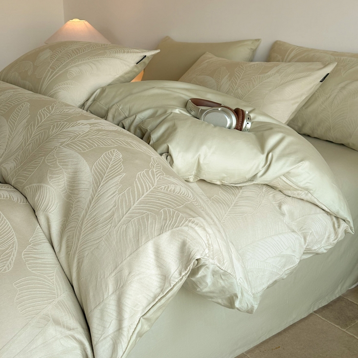 91家纺网 家纺一手货源 找家纺 （总）卧趣家纺 2026新款A类60S贡缎提花全棉四件套