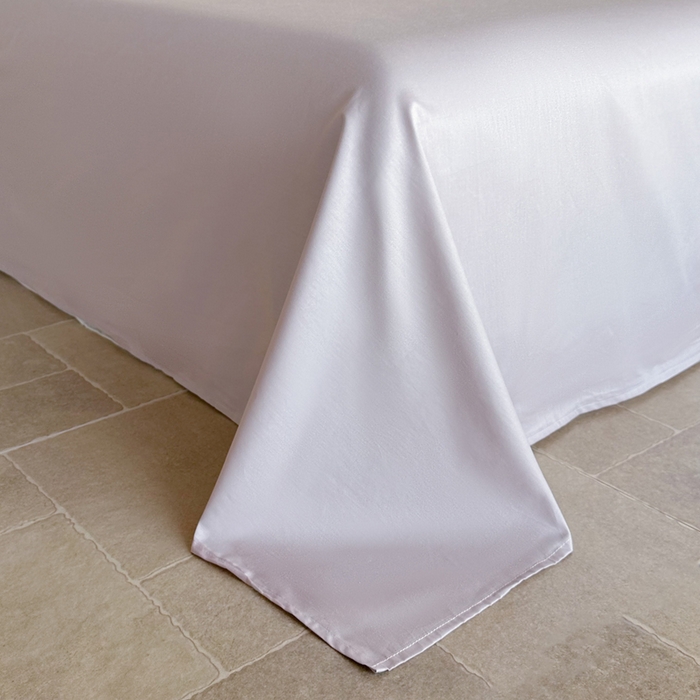 91家纺网 家纺一手货源 找家纺 卧趣家纺 2026新款A类60S贡缎提花全棉四件套 花漾甜心-紫