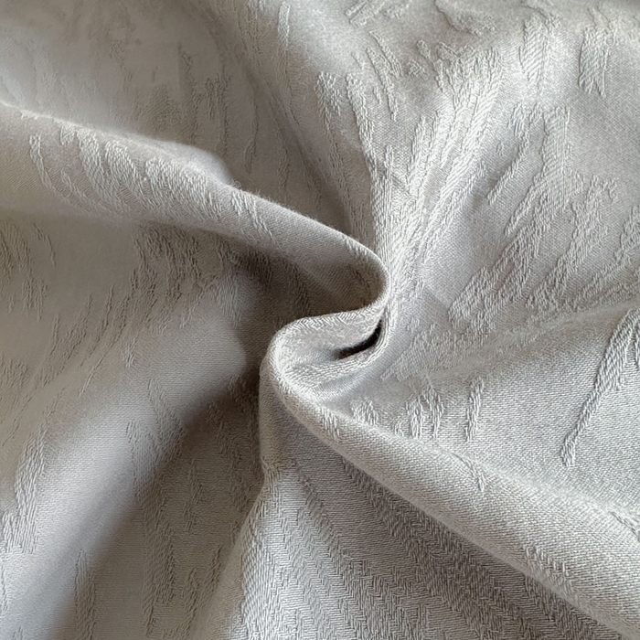 91家纺网 家纺一手货源 找家纺 卧趣家纺 2026新款A类60S贡缎提花全棉四件套 克拉拉-灰