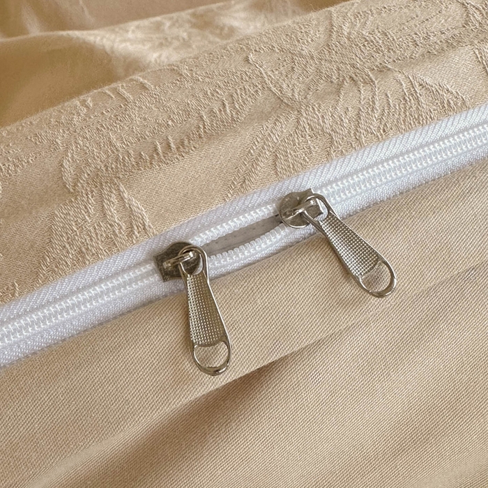 91家纺网 家纺一手货源 找家纺 卧趣家纺 2026新款A类60S贡缎提花全棉四件套 梦幻城堡