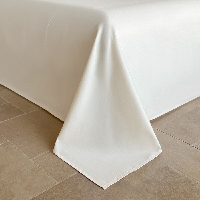 91家纺网 家纺一手货源 找家纺 卧趣家纺 2026新款A类60S贡缎提花全棉四件套 千羽-米