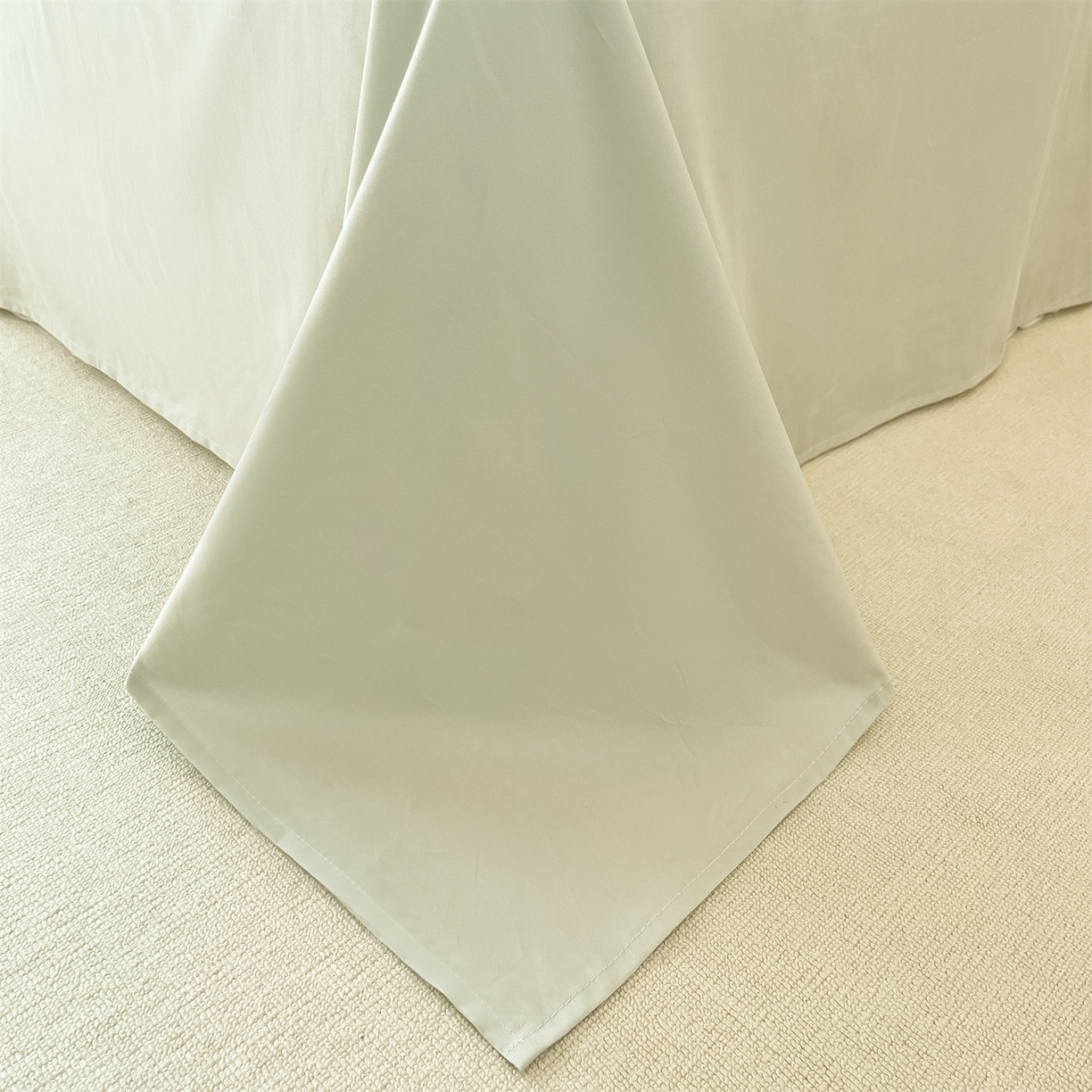 91家纺网 家纺一手货源 找家纺 笙意家纺 2026新款全棉A版华夫格B版40支毛巾绣四件套 波点柿子