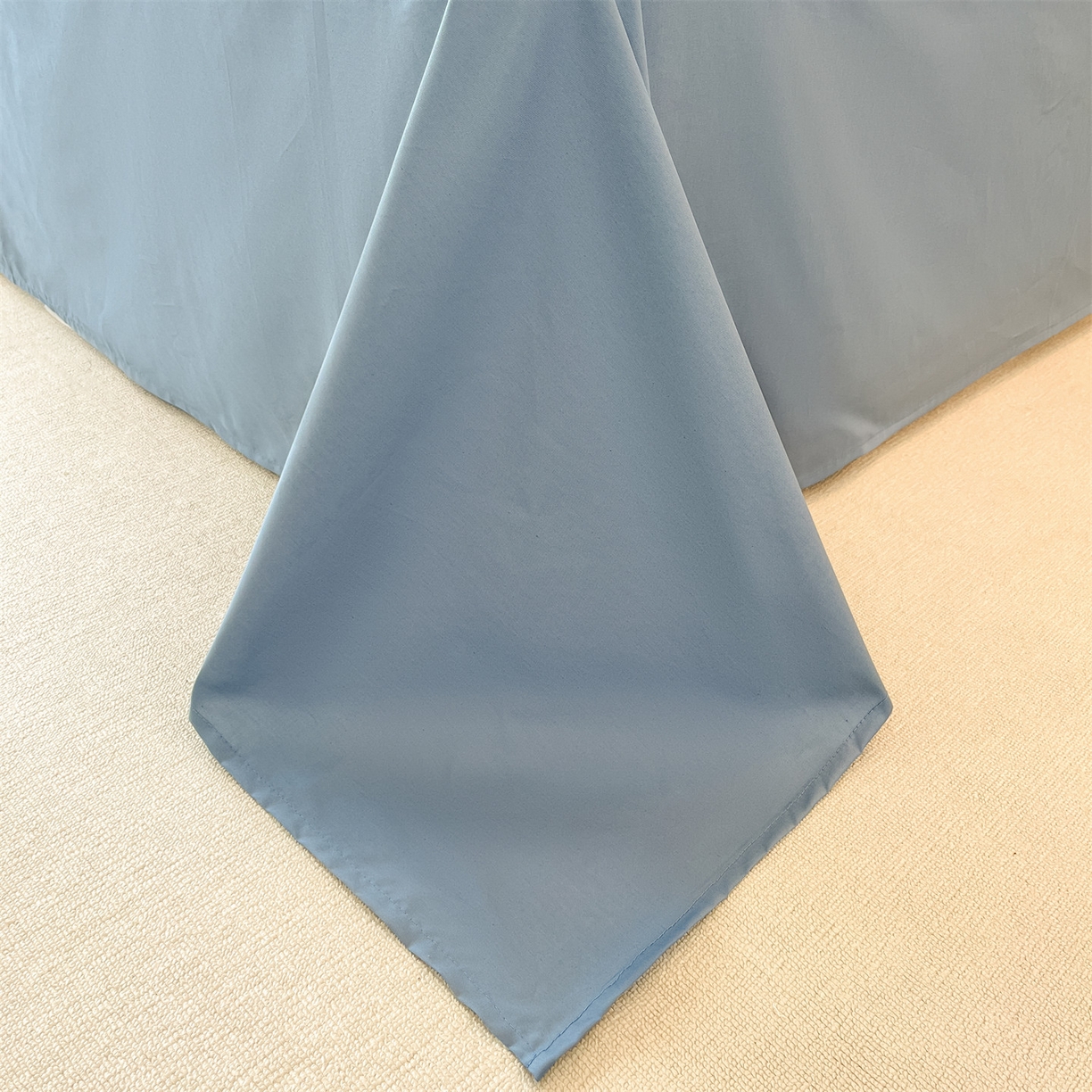 91家纺网 家纺一手货源 找家纺 笙意家纺 2026新款全棉A版华夫格B版40支毛巾绣四件套 莓莓狗