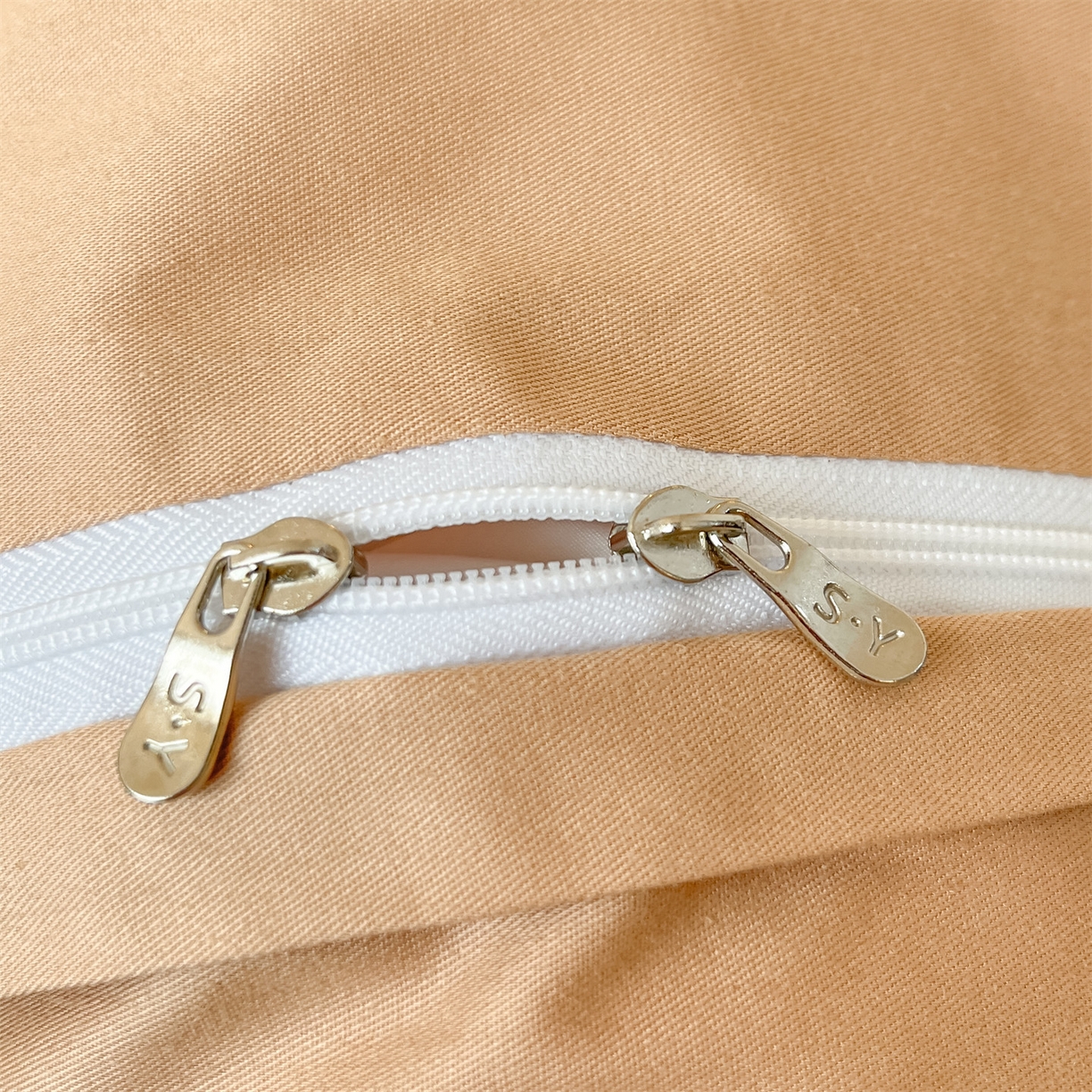 91家纺网 家纺一手货源 找家纺 笙意家纺 2026新款全棉A版华夫格B版40支毛巾绣四件套 苹果小熊