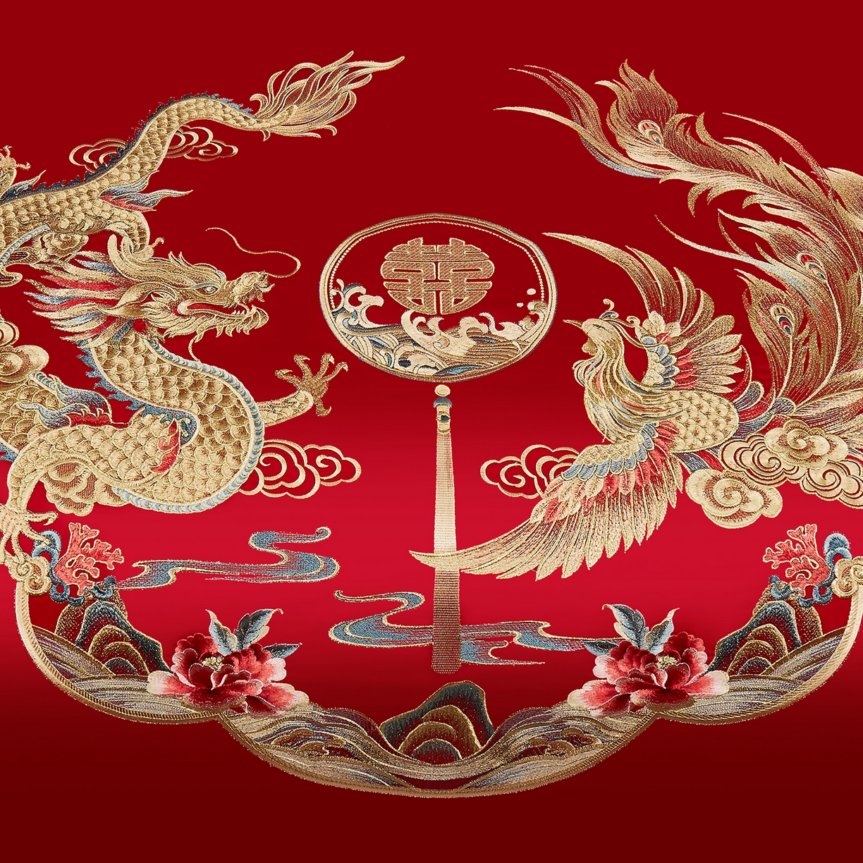 91家纺网 家纺一手货源 找家纺 浩情国际婚庆供货中心 2026新款100%全棉长绒棉纯棉婚庆四件套结婚刺绣六件套多件套长期供货 （提供买家秀） 皇家龙凤