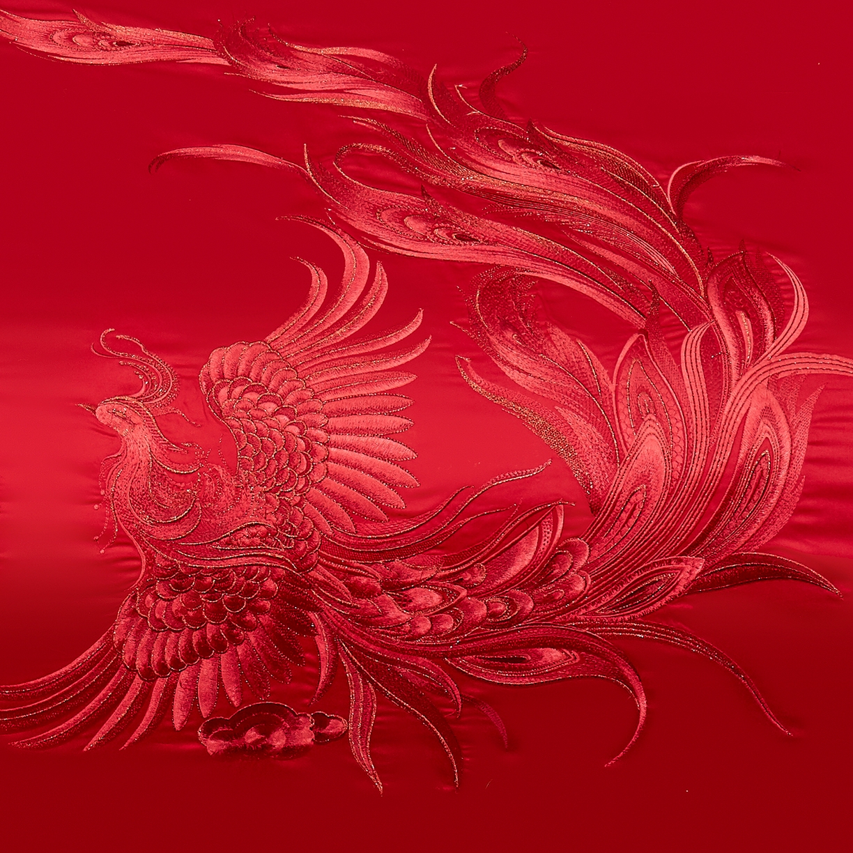 91家纺网 家纺一手货源 找家纺 浩情国际婚庆供货中心 2026新款100%全棉长绒棉纯棉婚庆四件套结婚刺绣六件套多件套长期供货 （提供买家秀） 龙凤相依