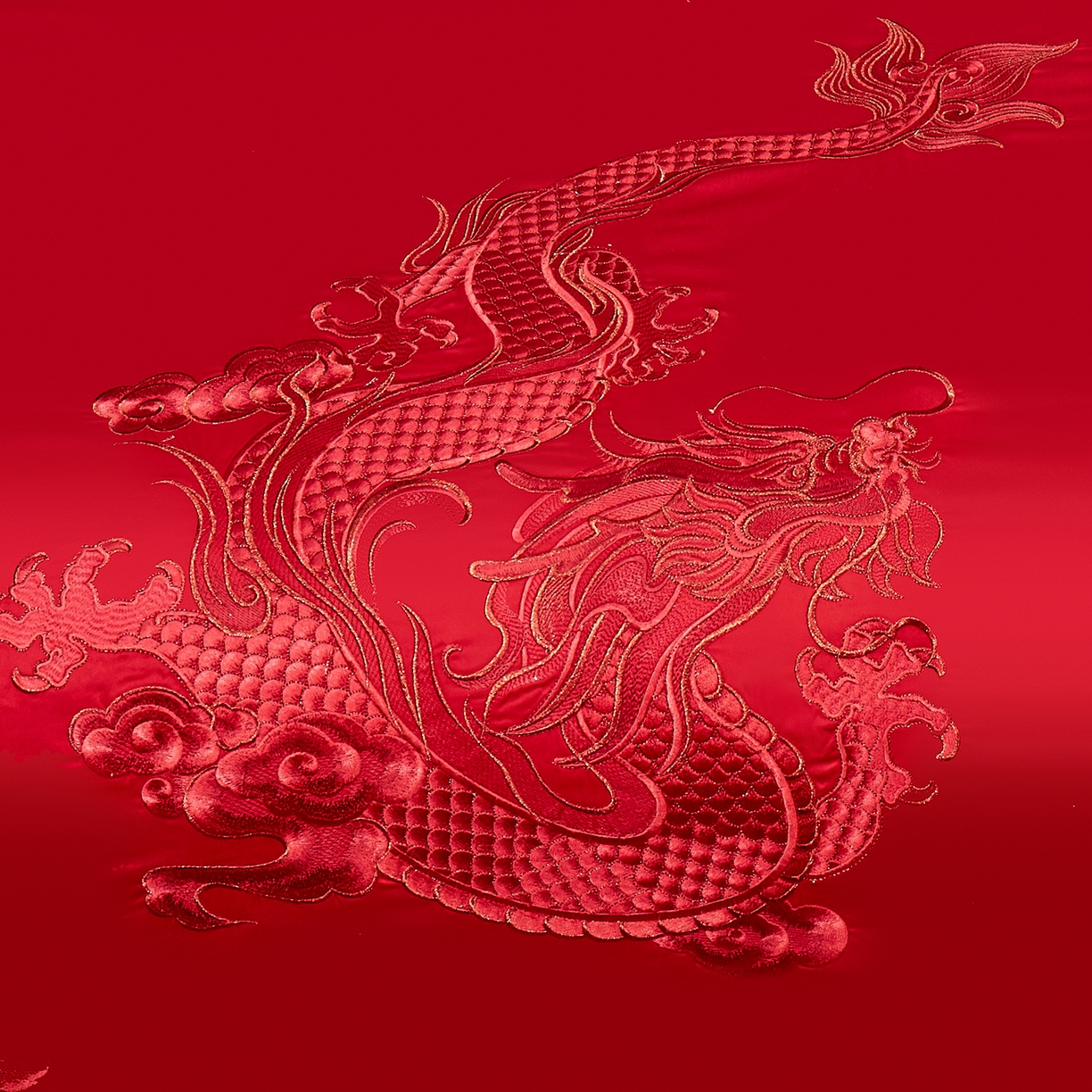 91家纺网 家纺一手货源 找家纺 浩情国际婚庆供货中心 2026新款100%全棉长绒棉纯棉婚庆四件套结婚刺绣六件套多件套长期供货 （提供买家秀） 龙凤相依