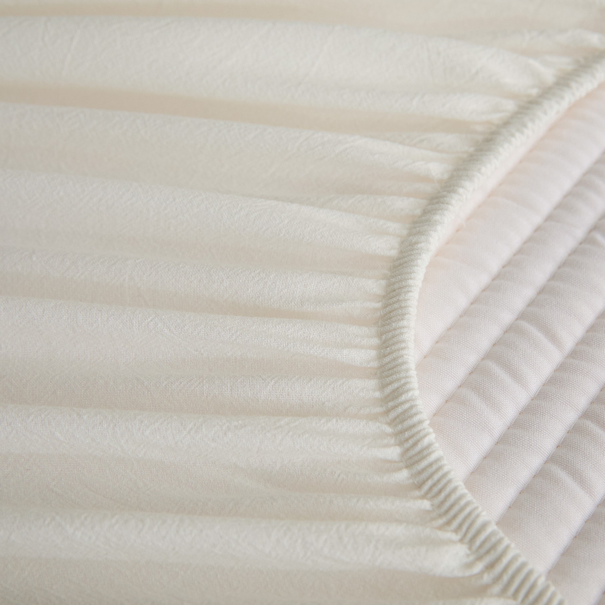 91家纺网 家纺一手货源 找家纺 芬晴家纺 2026新款知音全棉棉花床笠单品床笠床笠单件 知音-白