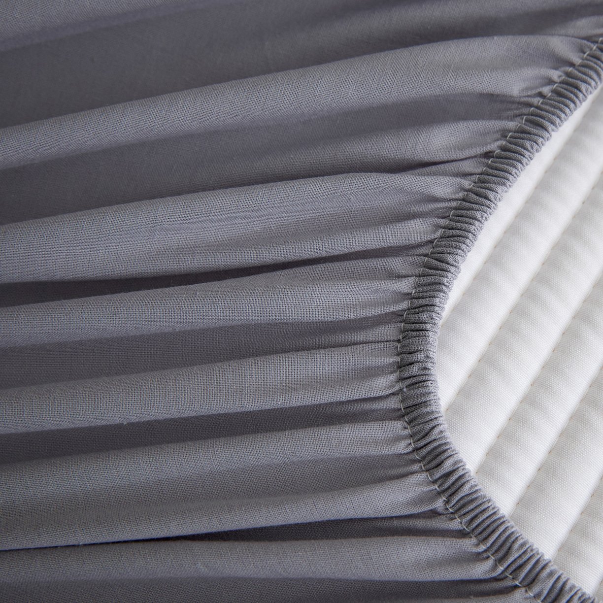 91家纺网 家纺一手货源 找家纺 芬晴家纺 2026新款知音全棉棉花床笠单品床笠床笠单件 知音-星灰