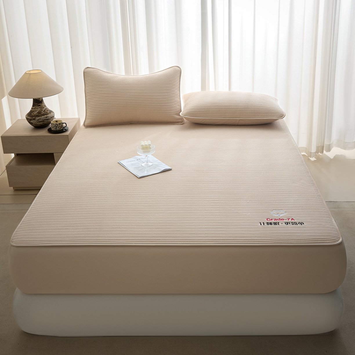 91家纺网 家纺一手货源 找家纺 （总）芬晴家纺 2026新款知音全棉棉花床笠单品床笠床笠单件