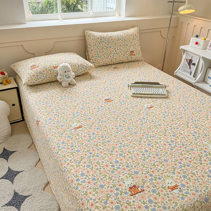 91家纺网 家纺一手货源 找家纺 （总）爱彼家纺 2026新升级细沙工艺款亲肤柔软老粗布床单凉席席子春夏热门款-直播热卖