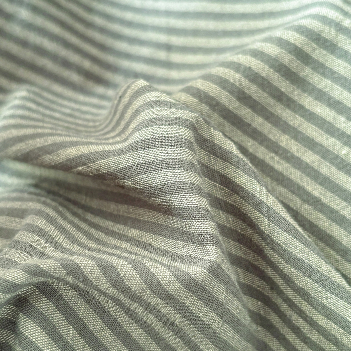 91家纺网 家纺一手货源 找家纺 雅居纺家纺 2026新款全棉色织水洗棉贝壳边四件套 贝壳边-浅灰密条