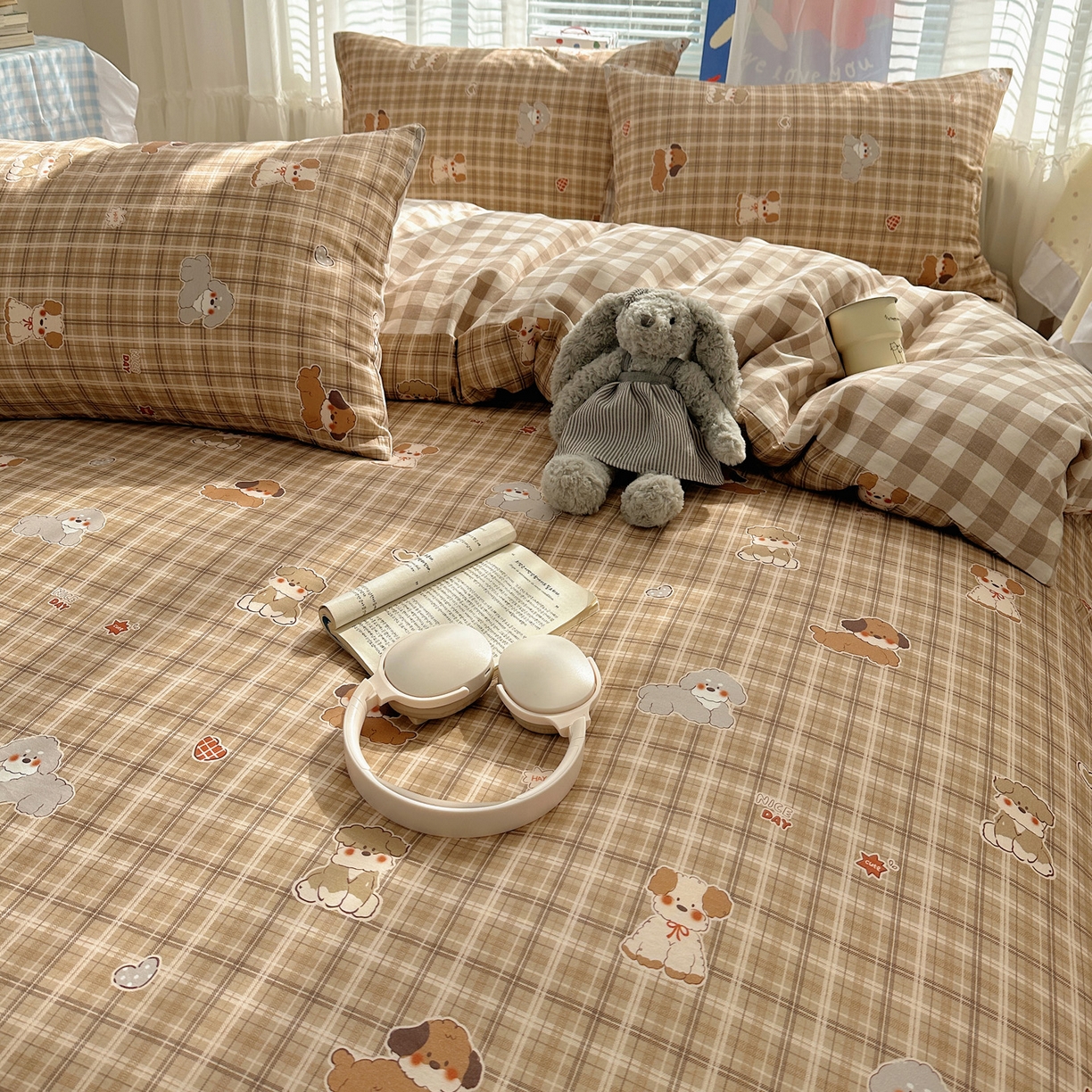 91家纺网 家纺一手货源 找家纺 （总）雅居纺家纺 2026新款全棉小清新印花四件套