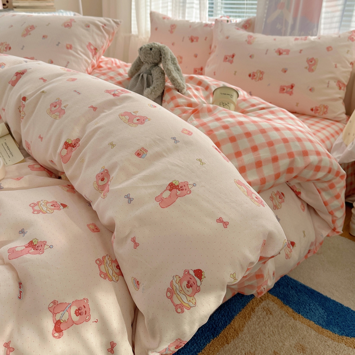 91家纺网 家纺一手货源 找家纺 （总）雅居纺家纺 2026新款全棉小清新印花四件套