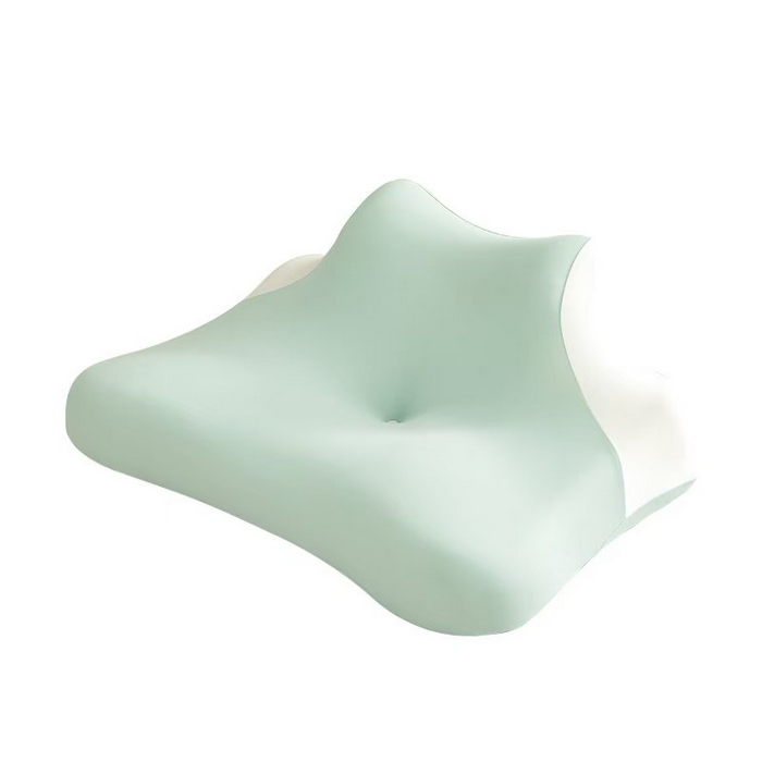 91家纺网 家纺一手货源 找家纺 云熙枕业 2026新款多功能记忆趴睡靠枕车载办公多用枕芯 水清绿