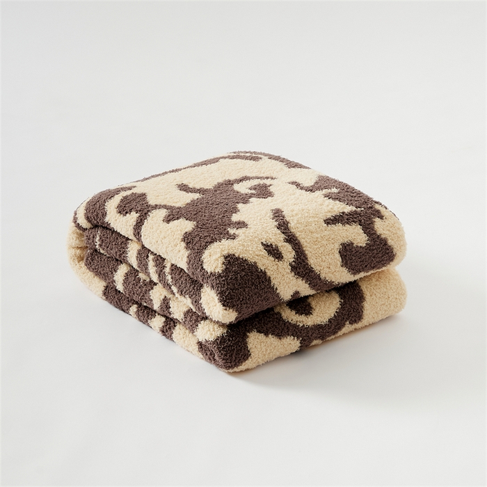 91家纺网 家纺一手货源 找家纺 （总）2025新款柔软舒适半边绒盖毯-诺德维