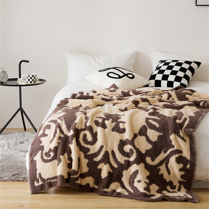 91家纺网 家纺一手货源 找家纺 （总）2025新款柔软舒适半边绒盖毯-诺德维